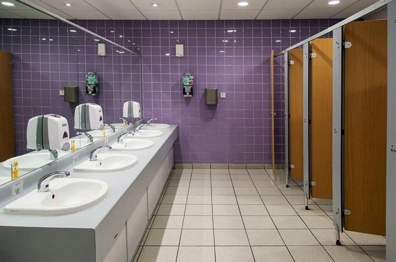 Nhà vệ sinh cần đảm bảo tính hài hòa với tổng thể không gian