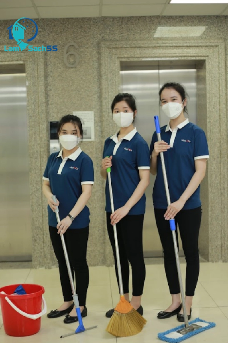 Các hạng mục công việc trong dịch vụ của LAMSACH5S