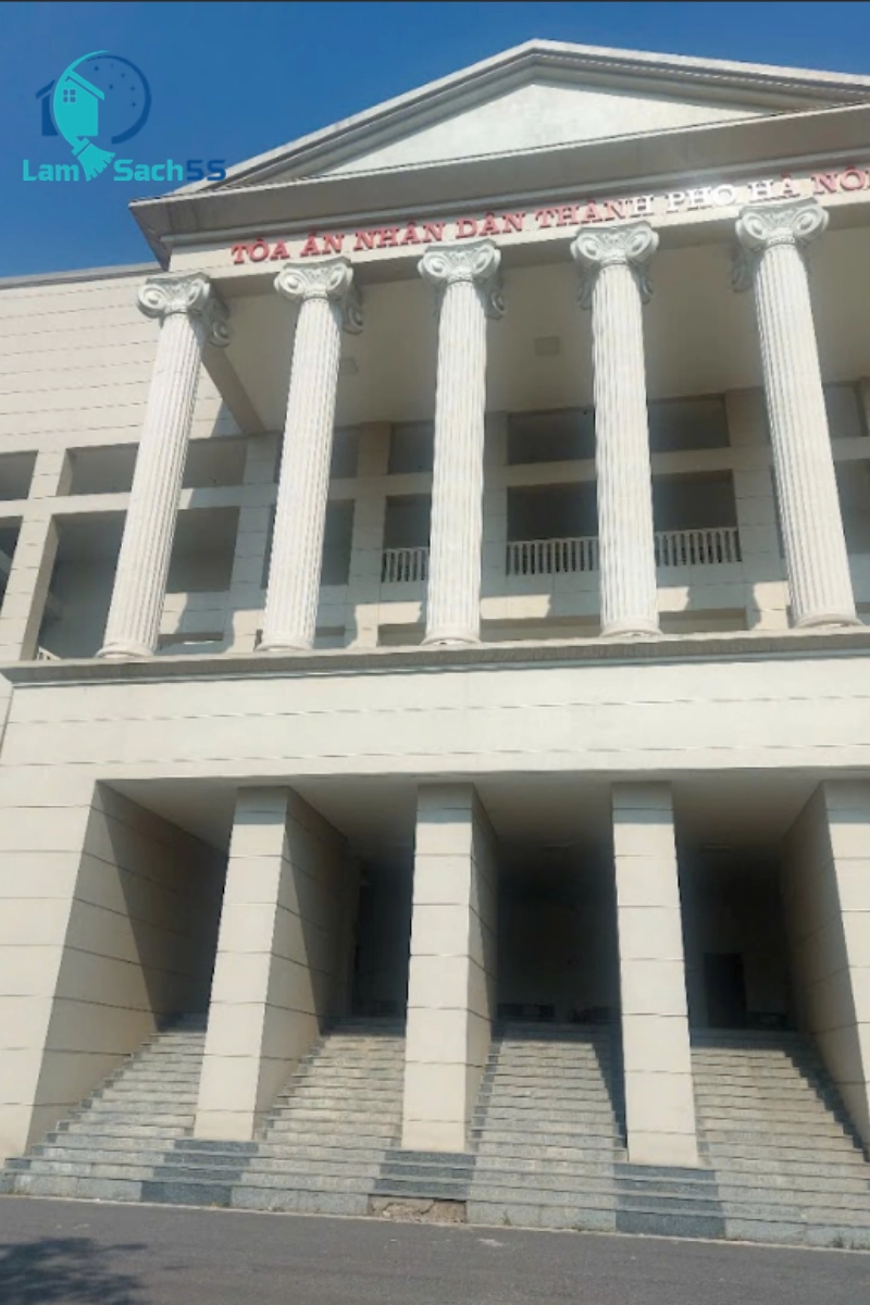 Dự án vệ sinh văn phòng Tòa án Hà Nội